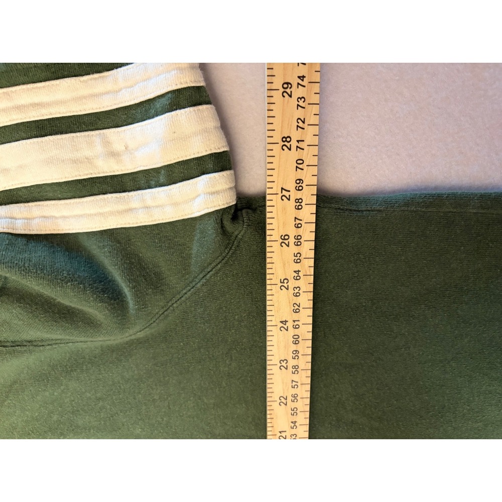 Vintage Polo Sport Ralph Lauren 67 P Wing Varsity Patch Green Rugby Shirt XXL - Picture 5 of 10